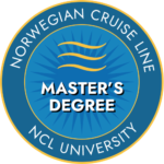 Norwegian Cruise Line Master's Degree logo