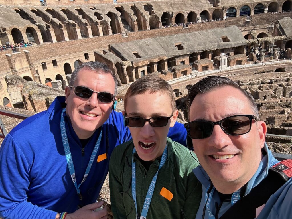 My son loves history and archaeology, so the Colosseum was a big hit for his first trip to Italy!